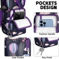 thumbnail image 5 of Water Bottle Carrier Bag with Adjustable Strap, Lightweight Drawstring Bottle Holder for Travel & Outdoor Use, 5 of 7
