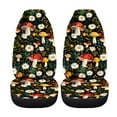 thumbnail image 4 of Jeiento Aesthetic Mushroom Car Seat Covers Front Seats Protector High Back Seat Covers for Trucks Auto Seat Covers for Most Cars,Van,SUV Interior Accessories Decor Set of 2, 4 of 7