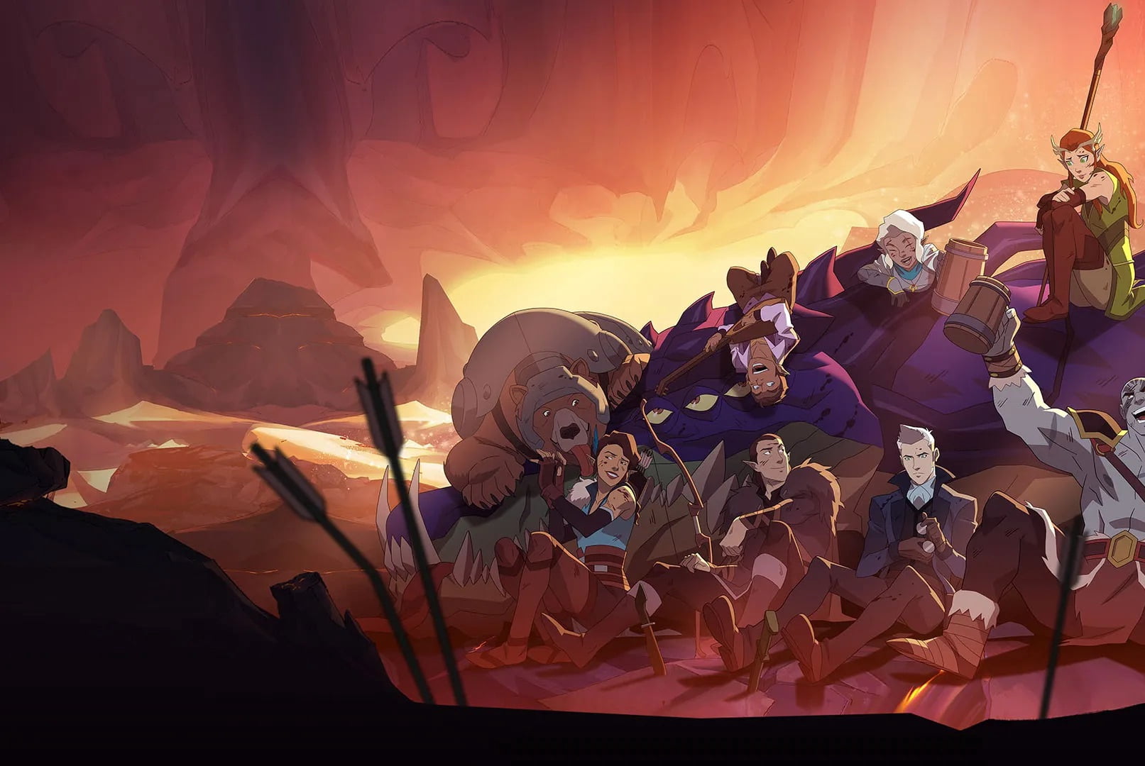 The Legend of Vox Machina Complete Series Seasons 1-3 (DVD)