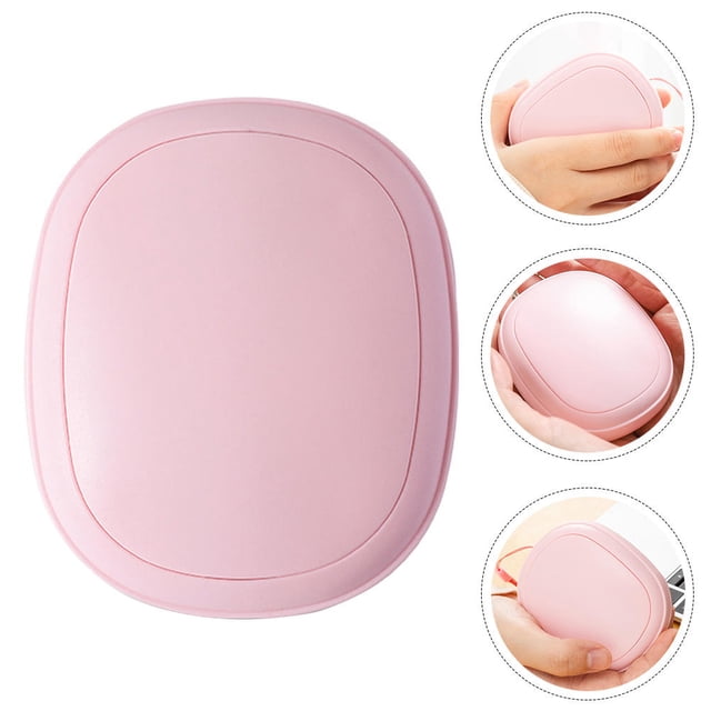 BRIGHTFUFU 1 Set Rechargeable Heater for Pocket Pink Electronic Components for Cold Weather