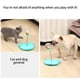 thumbnail image 4 of Bola de comida con fugas para gatos, juguete oscilante con vaso automático (combinación azul) Likrtyny Para estrenar, 4 of 8