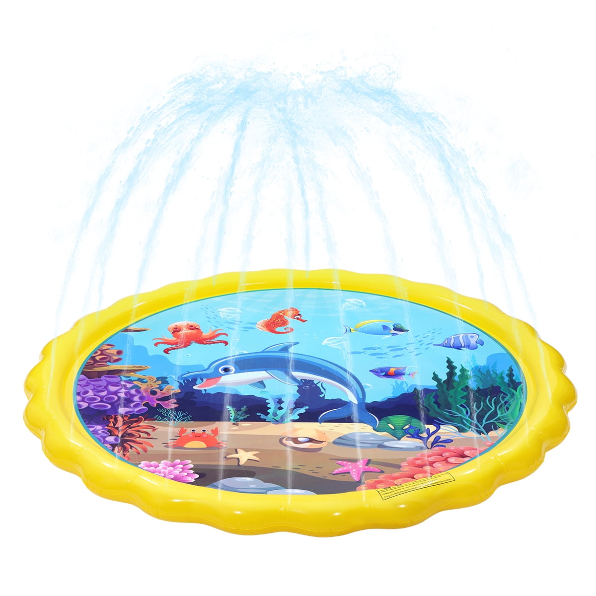 Outdoor Splash Play Mat Water Sprinkler Pad Water Playing ...