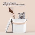 thumbnail image 4 of CHUANK 12L Vacuum Pet Food Storage Container Smart Dog & Cat Food Storage Container Rechargeable, 4 of 9