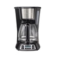 thumbnail image 1 of Cafetera Hamilton Beach 12 Tazas Programable Filtro Permanente Color Negro, 1 of 6