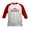 Red/White, variant on CafePress - Play Doh Classic Logo Baseball Jersey - Kids Cotton Baseball Jersey, 3/4 Sleeve Shirt