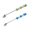 thumbnail image 1 of Tablero ocupado de madera, 2 uds., Material DIY, habilidad fina, sensorial educativo temprano Azul perfke tablero ocupado, 1 of 5