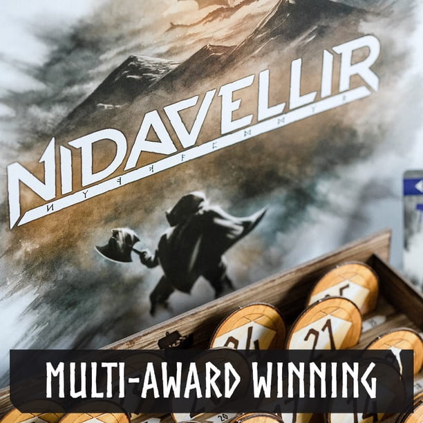 GRRRE GAMES Nidavellir - Juego de subastas y ofertas enanas | Juego de dados Tower Top 10 de todos los tiempos | El mejor juego de cartas de estrategia para niños GRRRE GAMES Nidavellir - Juego de subastas y ofertas enanas | Juego de dados Tower Top 10 de todos los tiempos | El mejor juego de cartas de estrategia para niños