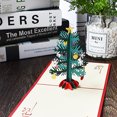 thumbnail image 4 of Bangcool Christmas Card 3D Creative Xmas Tree Pop up Card Holiday Card Greeting Card, 4 of 6