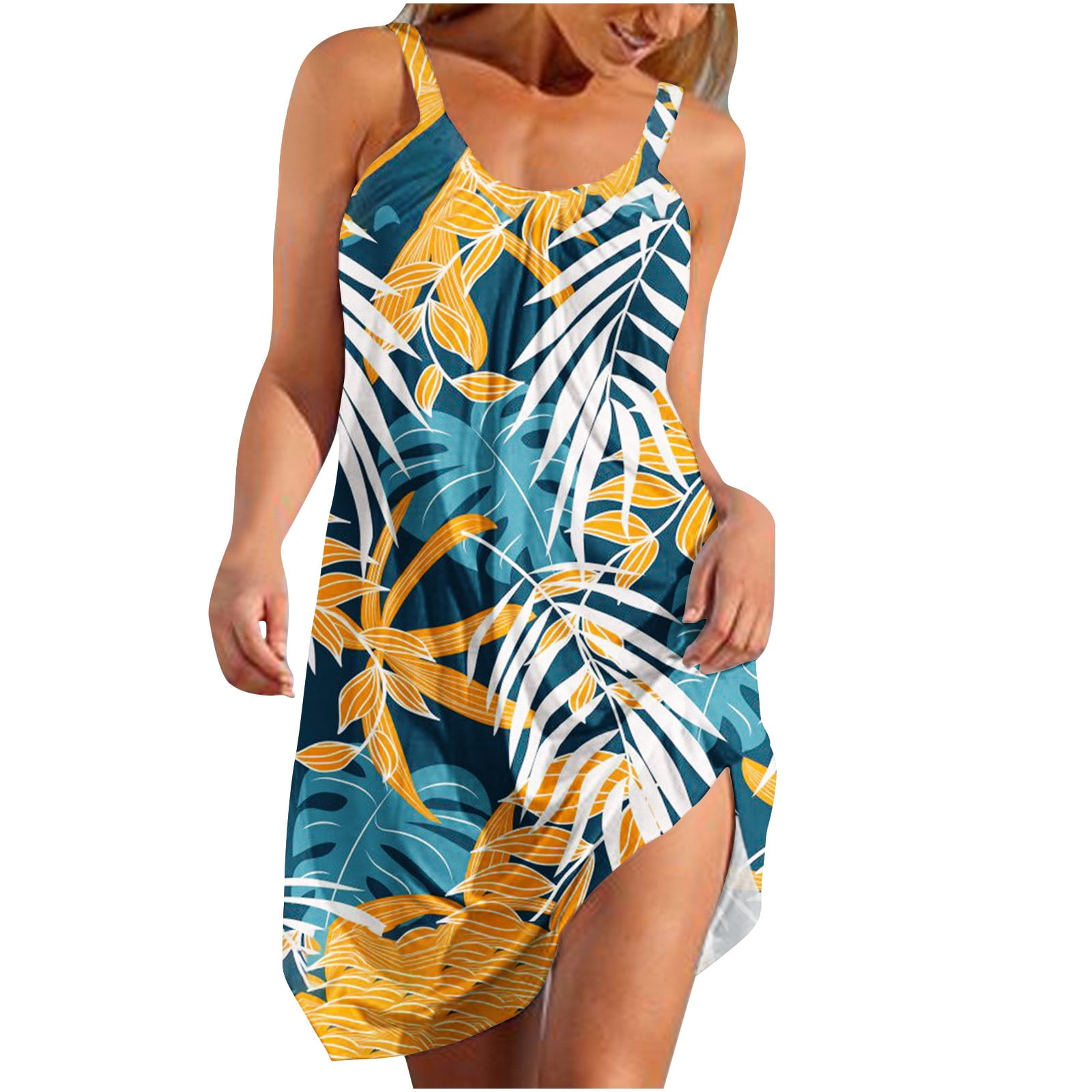 dresses-for-women-2023-sleeveless-printing-floral-pattern-dress-round