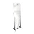 thumbnail image 1 of FixtureDisplays® Metal Stand Gridwall Display Sturdy Metel Wire Merchandiser Rack Floor Stand Display for Apparel Bags etc 10054+15809, 1 of 8