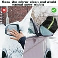 thumbnail image 5 of Tgbvmt 5-Piece Winter Rearview Mirror Wiper Cover, Waterproof Snow Frost Protection for Car Protects Wipers from Ice Debris, Easy to Install for All Weather Protection Ideal for Cold Winter Months, 5 of 8