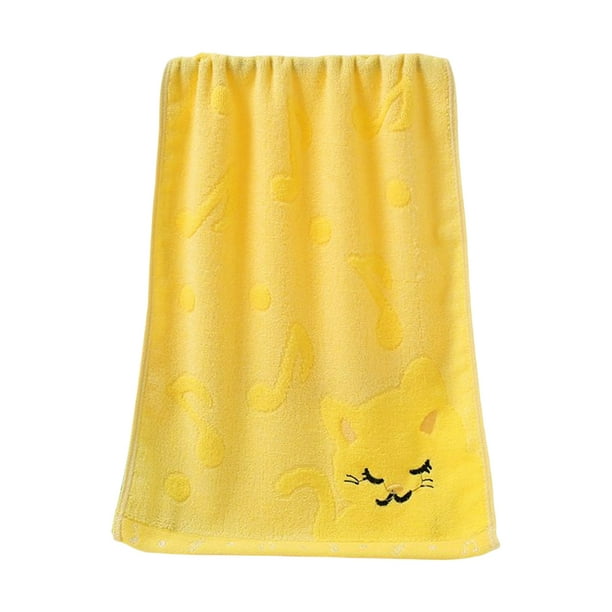 Cateissary Toalla para niños portátil lindo reemplazo de dibujos animados cómodo absorbente de agua niño recién nacido toallas toallita Toallas y Paños Color aleatorio Cateissary HA082708-03