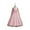 Pink, variant on Long Sleeve Lace Tulle Flower Girl Dress Formal Princess Gown for Wedding Party Birthday Performance