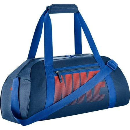 Nike Gym Club Women S Training Duffel Bag Blue Orange