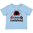thumbnail image 3 of Inktastic Little Ladybug with Flowers Boys or Girls Baby T-Shirt, 3 of 5