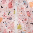 thumbnail image 2 of ATOGUTA Toddler Girl Coat Summer Sun Protection Jackets Print Hooded Outerwear Zip Coat Pink, Size 1T-5T, 2 of 4