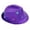 Purple, variant on Adult Jazz Hat LED Glowing Jazz Hat Sequin Jazz Hat Stage Performance Jazz Dance Festival Club Party Hat for Men Women