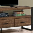 thumbnail image 3 of Monarch Specialties Tv Stand, 60 Inch, Console, Living Room, Bedroom, Brown Laminate, 3 of 4