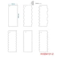 thumbnail image 4 of Ultimate Kitchen Tool Set With Hanging Holes 6 Piece Acrylic For Baking And Decorating, 4 of 8