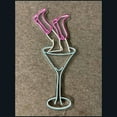 thumbnail image 5 of Handmadetneonsign Martini Neon Sign, Cocktails And Beer Wall Art Decor, Coffee Bar Pub Wall Decor, 5 of 5