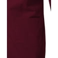 thumbnail image 4 of 7Encounter Unisex Multifuctional Wrap Smock With Chest And Side Pockets Burgundy Size L/XL, 4 of 4