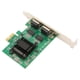 thumbnail image 5 of TXA108 82571 Tarjeta de red Gigabit de 2 puertos RJ45 PCI Ex1 a 2 RJ45 Tarjeta de red de servidor de 10/100/1000 Mbps para PC de escritorio, 5 of 10