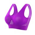thumbnail image 2 of Otntypg Plus Size Sports Bra for Women Anti-Sagging Seamless Bras Wirefree Yoga Bra with Removable Pads Push Up Wire Free Everyday Full Coverage Comfortable Liftup Underwear Bras, 2 of 11