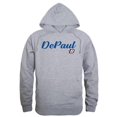 thumbnail image 1 of W Republic 558-121-HGY-05 DePaul University Sweat à Capuche Script, Gris Chiné - 2TG, 1 of 1