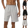 thumbnail image 5 of Tumotour Sports Shorts For Men Loose Athletic Shorts Loose Casual Elasticity Waist Lightweight Running Workout Gym Shorts With Pockets, 5 of 5