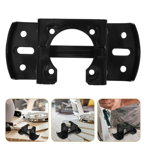UEETEK Ceiling Fan Accessory Bracket Robust Iron Easy to Install for Everyday