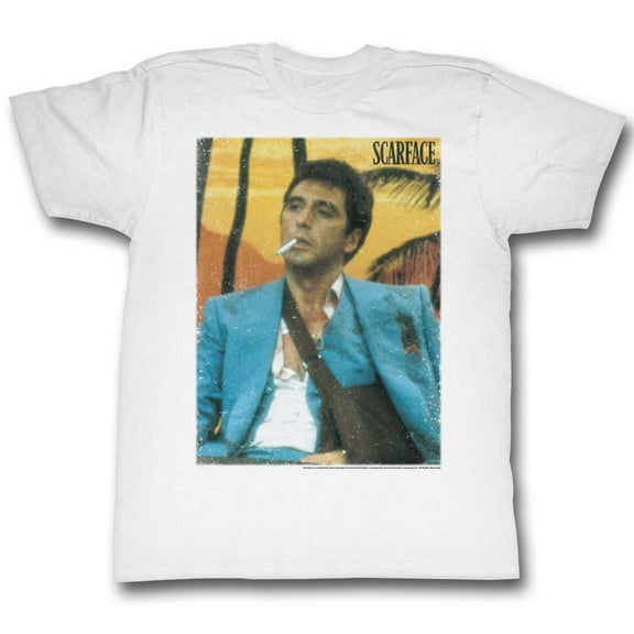 Scarface Cig White T-Shirt