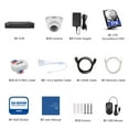 thumbnail image 2 of ANNKE 16CH 1080P Outdoor CCTV Video Home Security ,12PCS, IP66,Outdoor Weatherproof ,White Dome Camera ,System Surveillance Kits ,with 2T Hard Drive Disk, 2 of 3