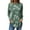 Army Green, variant on WTOBBY Women's Loose Fit Casual Floral Printed Round Neck Long Sleeve T-shirt Pullover Top Soft Breathable Material for Relaxed Wear Daily Comfort Fashion Blouse Trendy ,Army Green L