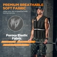 thumbnail image 6 of Divmystery Weighted Vest Men 15lbs Weights with Reflective Stripe, Weighted vest for Women Workout Equipment for Strength Training Running, 6 of 6