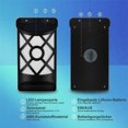thumbnail image 2 of Outdoor Solar Flame Light LED Wall Light, 2 of 4
