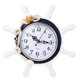 thumbnail image 1 of Reloj de pared con forma de rueda de barco, reloj decorativo de playa para habitación infantil náutica, decoración de dormitorio ( ), 1 of 5