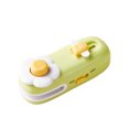 thumbnail image 1 of Dsscvnef Mini Bag Sealer 2 in 1 USB Rechargeable Heat Seal and Cutter Portable Vacuum Sealer Compact Sealing Machine Kitchen Tool for Food Storage Bags Household Snack Preservation, 1 of 4