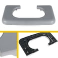 thumbnail image 5 of Center Console Cup Holder Replacement Pad Compatible with Ford F-250 F-350 F-450 1999-2010 Gray, 5 of 8