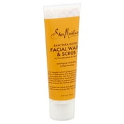 SheaMoisture Raw Shea Butter Facial Wash & Scrub, 4 fl oz