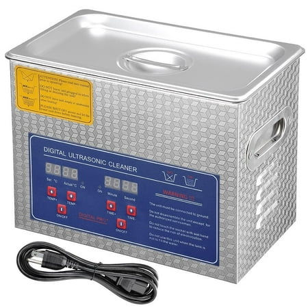 GHP 3-Liter Tank Stainless Steel Digital Ultrasonic Cleaner with Cleaning