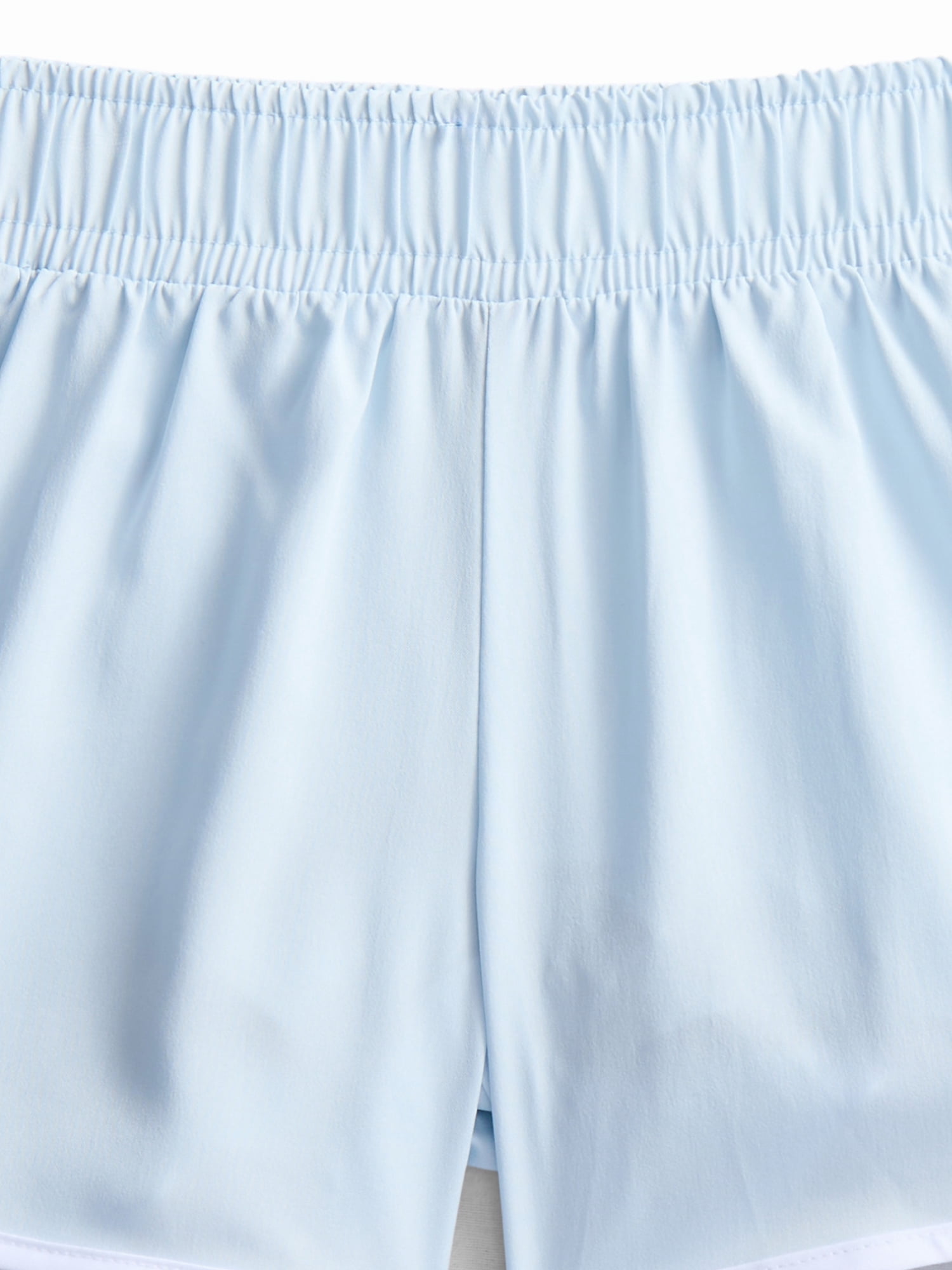 Athletic Works Girls Active Ruffle Shorts, Sizes 4-18