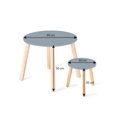 thumbnail image 1 of Mesa con banco circulares Duduk para niños azul Duduk MES-CIR-BAN-CIR, 1 of 2