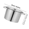 thumbnail image 2 of FONDOTIN Pot for Cooking Stainless Steel for Home Cooks and 1Set, 2 of 8