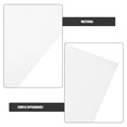 thumbnail image 3 of GAXIRE 10Pcs Printable Water Soluble Embroidery Stabilizers with Adhesive for Fabric, 3 of 8