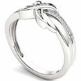 thumbnail image 2 of 1/10 Carat T.W. Diamond 10kt White Gold Fashion Ring, 2 of 5