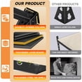 thumbnail image 5 of 5-Tier Heavy-Duty Storage Shelves, 48“W Large Garage Shelving with Fence, 3300 LBS Industrial Shelving, Adjustable Metal Shelves for Garage, Warehouse, School, Commercial, Business, 78”H x 18”D, 5 of 9