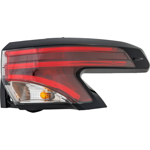 Tail Light Compatible with 2021 Toyota Sienna Right Passenger Side, Outer With bulb(s)