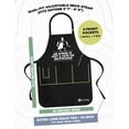 thumbnail image 3 of ApronMen, BBQ Apron For Men -I Got This - 100% Cotton Funny Cooking Aprons For Men with Pockets - Blue Color, 3 of 4