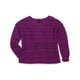 thumbnail image 2 of Suéter de punto Nollie con rayas metálicas para mujer morado pequeño, 2 of 2