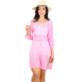 thumbnail image 1 of VESTIDO SALIDA DE PLAYA DE MUJER CON MANGA Y AMARRE, 1 of 5
